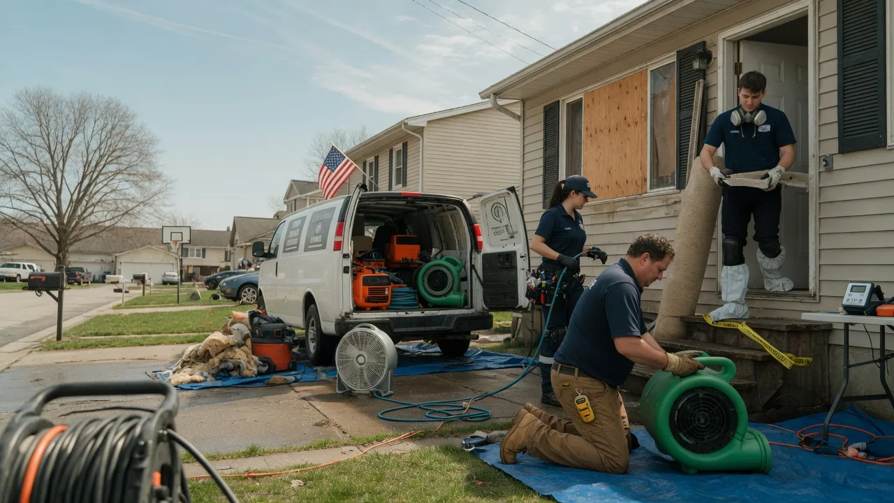 Water Damage Restoration in Driftwood, PA near me